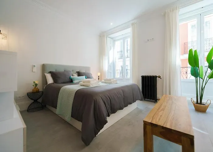 Exclusive Temporary Flat With Central Balconies Temporal Afi332D